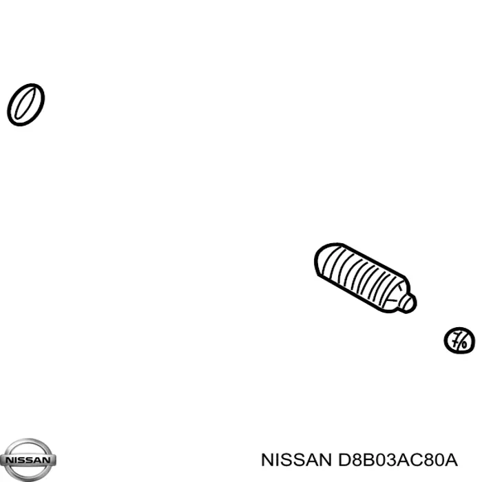 Пильник рульової рейки лівий Nissan/Infiniti 48203VG025