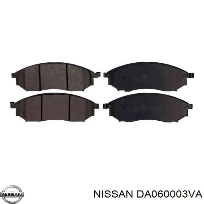 Колодки гальмівні передні, дискові DA060003VA Nissan