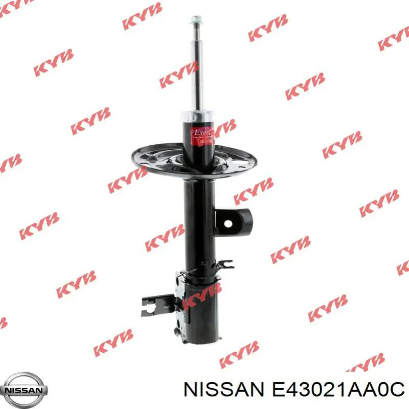 Купити E43021AA0C Nissan/Infiniti Амортизатор передній, правий