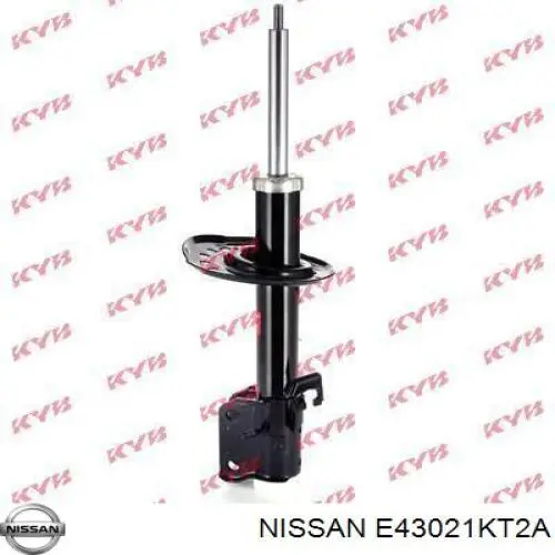 Амортизатор передній, правий Nissan/Infiniti E43021KT2A ціна, від 43.51 USD