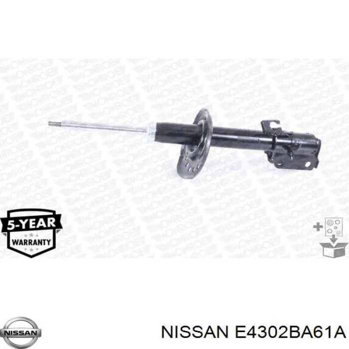 Купити E4302BA61A Nissan/Infiniti Амортизатор передній, правий