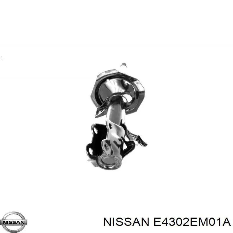 Амортизатор передній, правий E4302EM01A Nissan/Infiniti