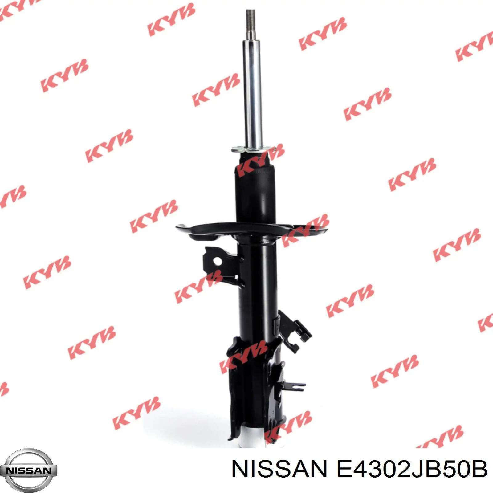 Амортизатор передній, правий Nissan/Infiniti E4302ZX11A ціна, від 223.33 USD