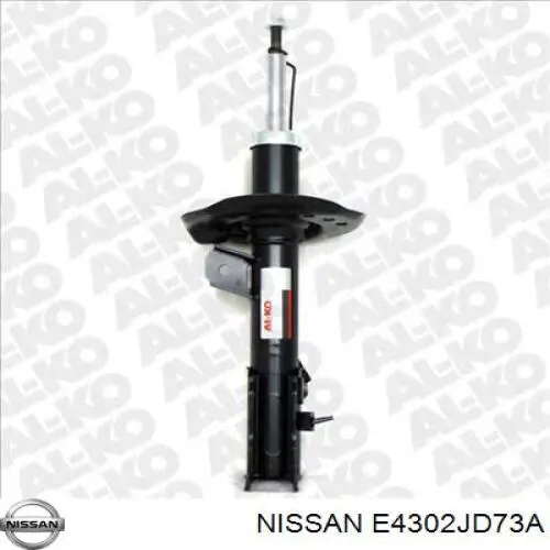 Амортизатор передній, правий Nissan/Infiniti E4302JD73A ціна, від 69.28 USD