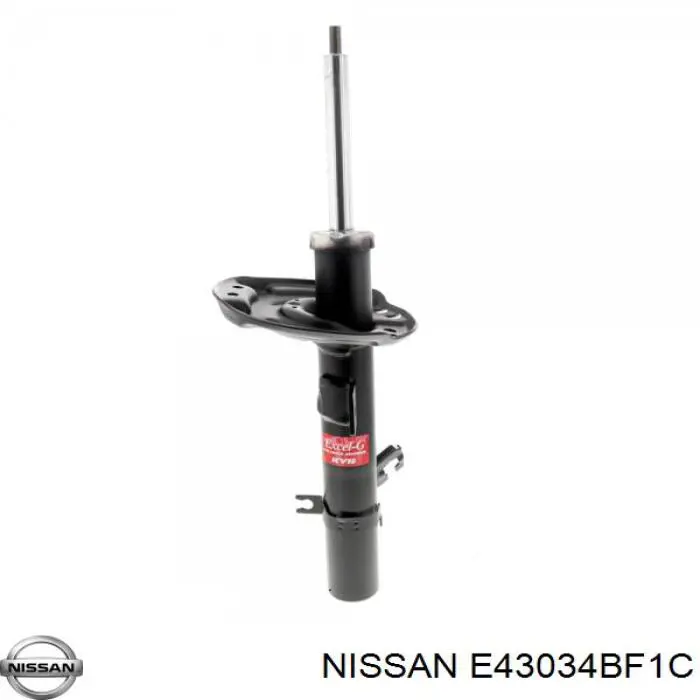 Амортизатор передньої підвіски, лівий Nissan/Infiniti E43034BF1C ціна, від 96.50 USD