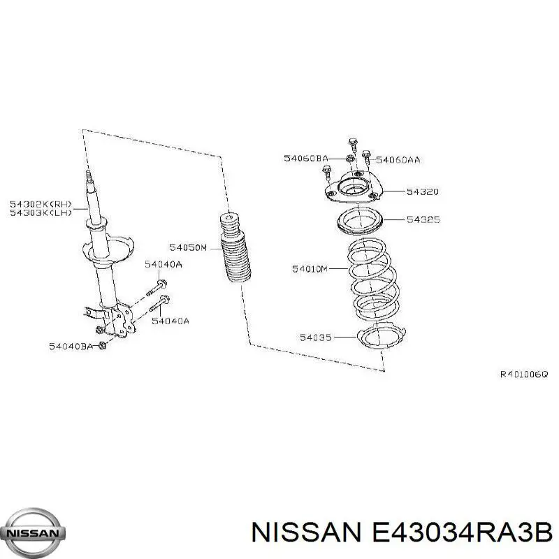 543034RA3B Nissan 