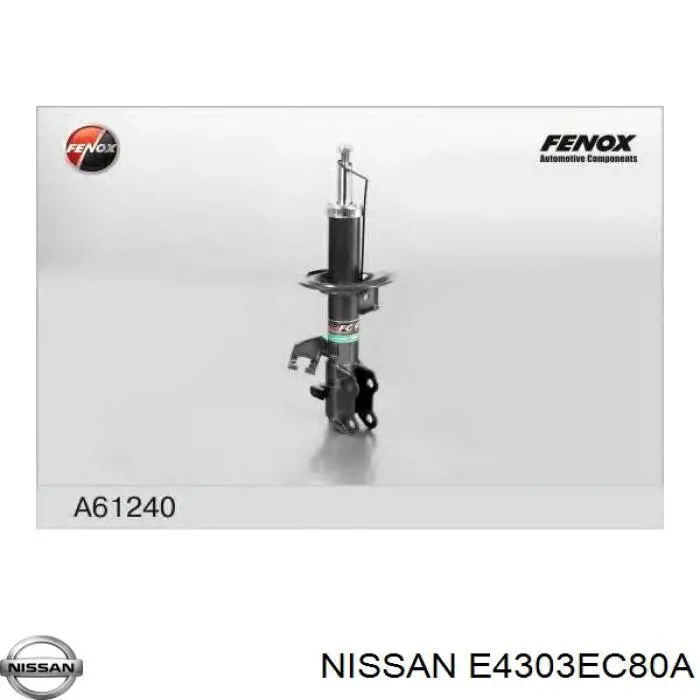 Купити E4303EC80A Nissan/Infiniti Амортизатора передній лівий