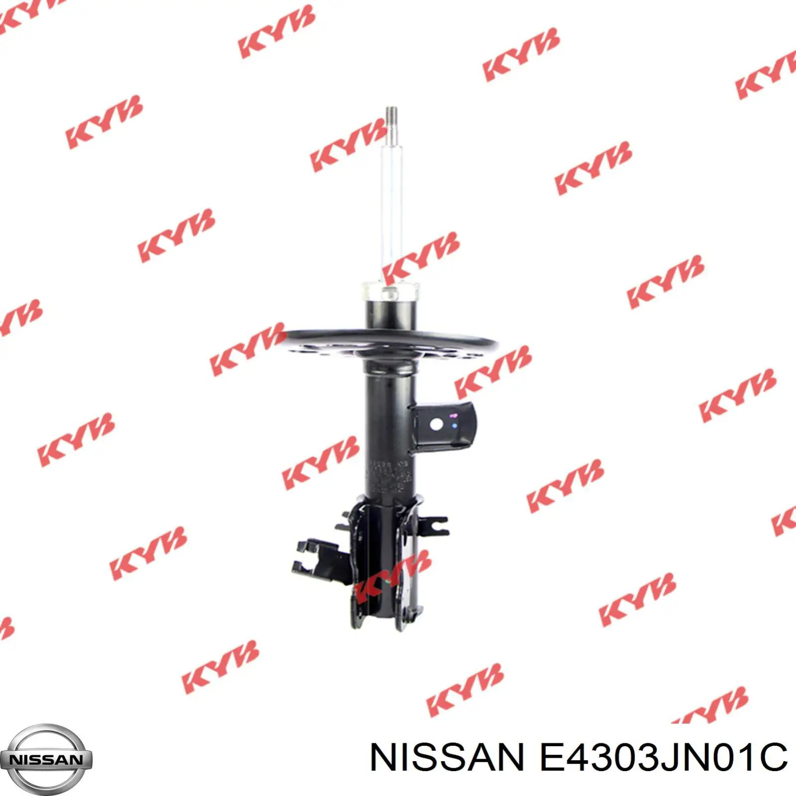 Амортизатор передньої підвіски, лівий Nissan/Infiniti E4303JN01D ціна, від 66.27 USD