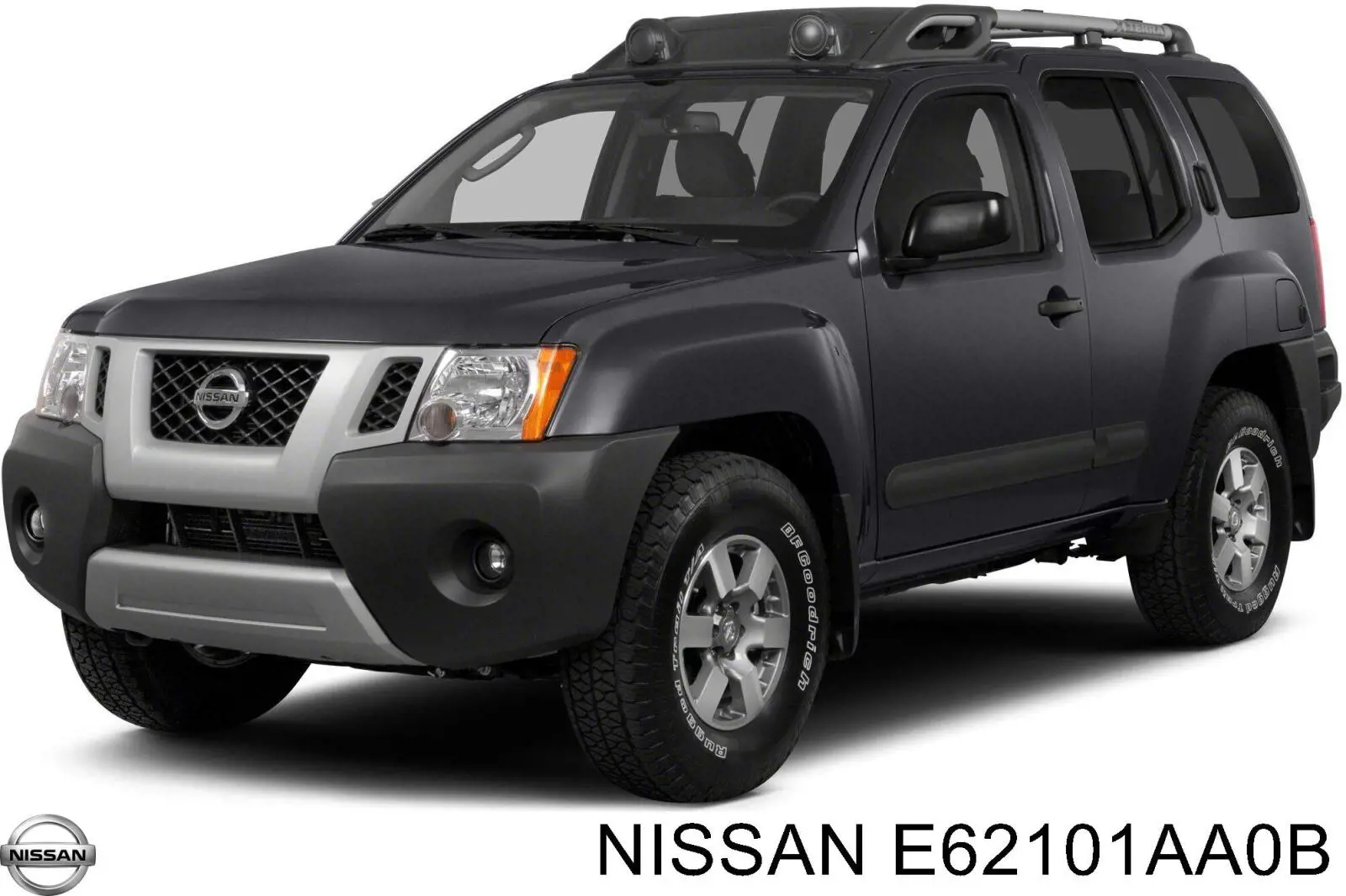 Амортизатор задній E62101AA0B Nissan/Infiniti