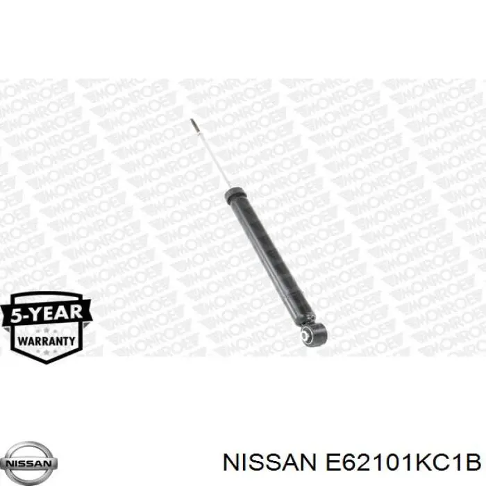Амортизатор задній Nissan/Infiniti E62101KC1B ціна, від 23.09 USD