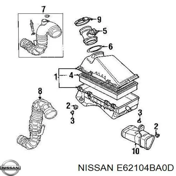  E62104BA0D Nissan