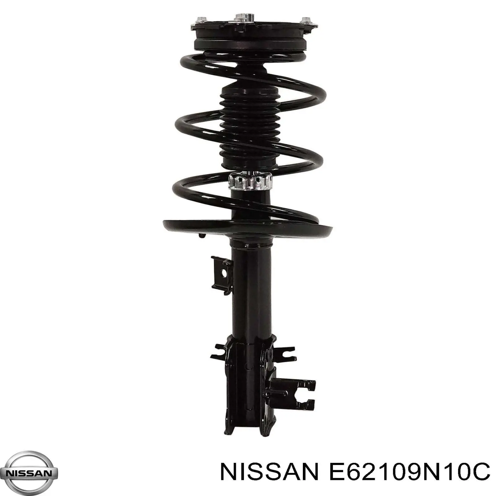 Купити E62109N10C Nissan/Infiniti Стійка амортизатора задня