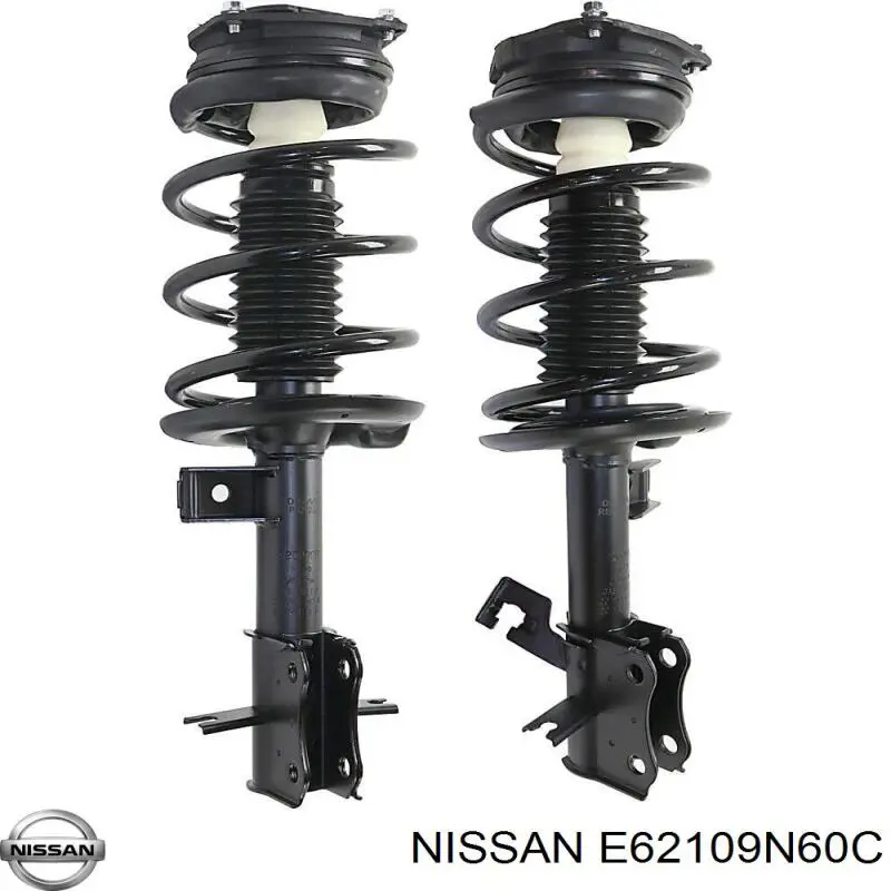 Амортизатор задній Nissan/Infiniti E62109N60C ціна, від 126.10 USD