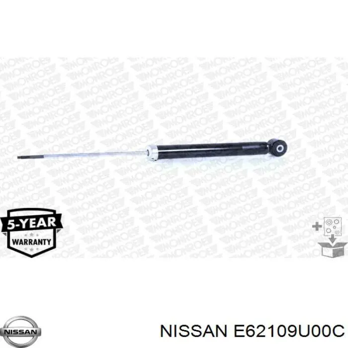 Купити E62109U00C Nissan/Infiniti Стійка амортизатора задня