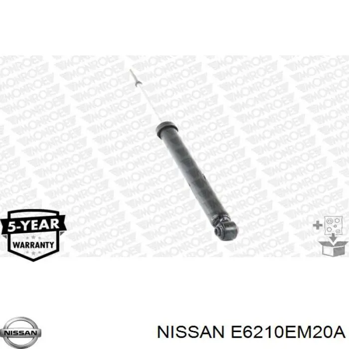 E6210EM20A Nissan/Infiniti Амортизатори задні