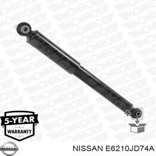 Купити E6210JD74A Nissan/Infiniti Стійка амортизатора задня