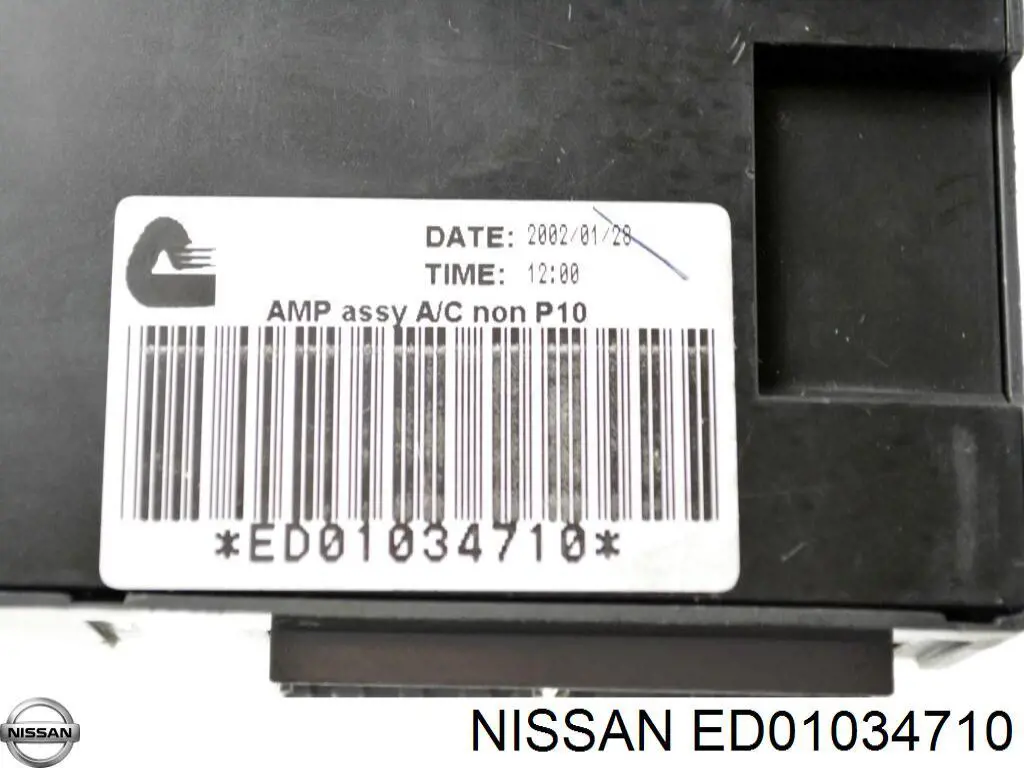 ED01034710 Nissan/Infiniti 