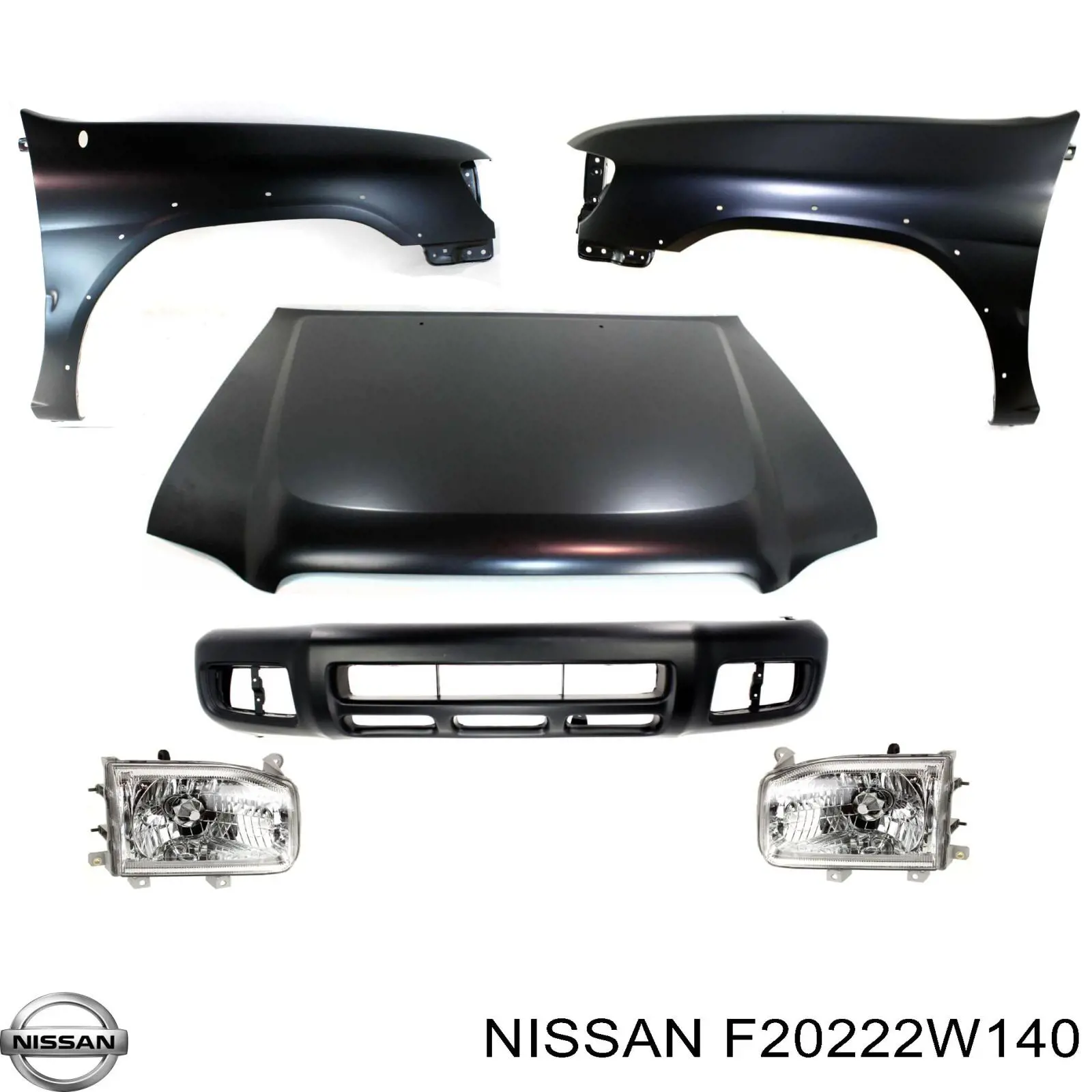 Бампер на авто Nissan Pathfinder позашляховик (R50) (1995 - 2004) ціна, від 646.97 USD