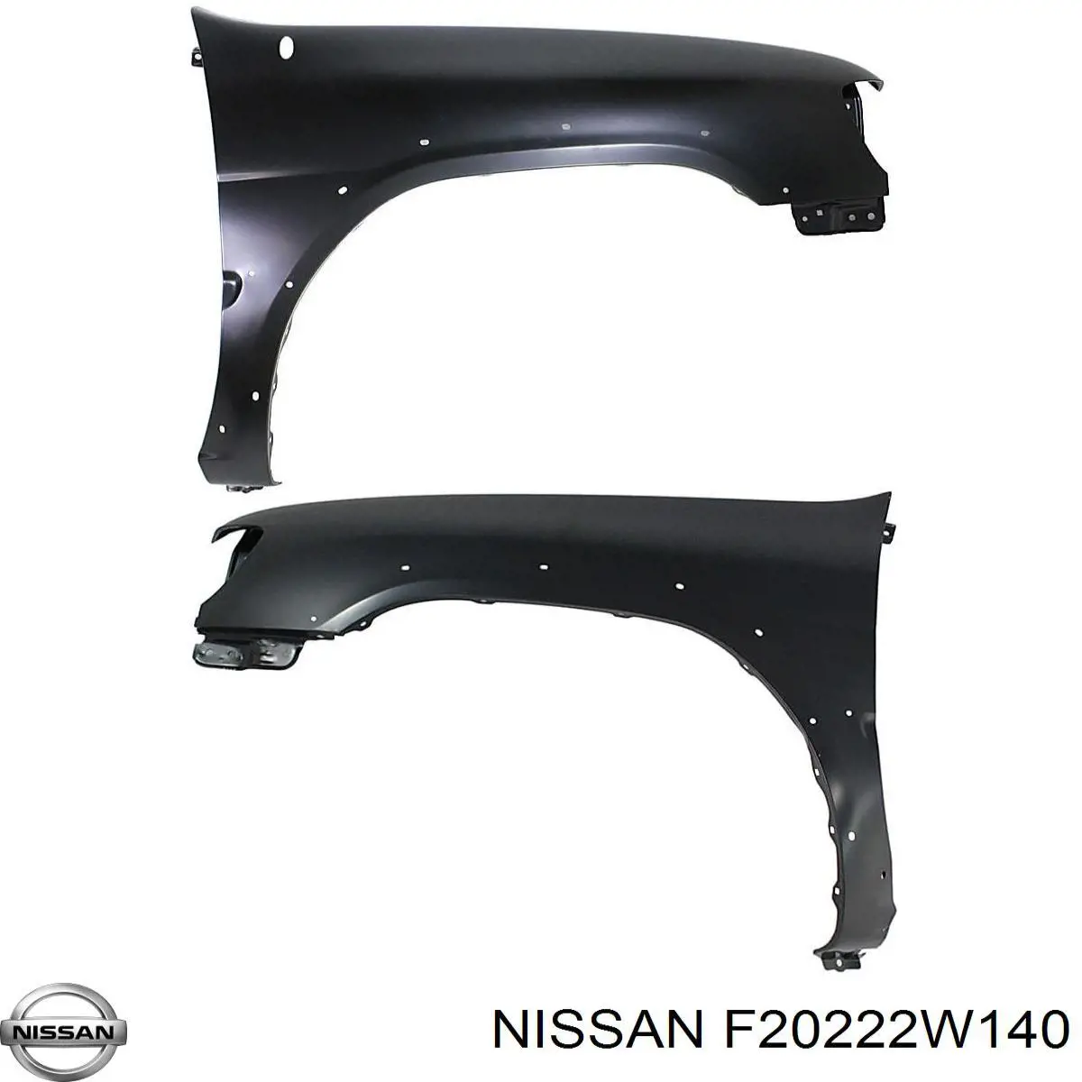 Бампер передній F20222W140 Nissan