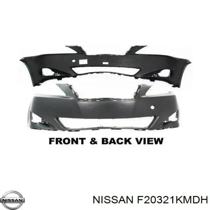 Купити F20321KMDH Nissan/Infiniti Буфер бампера переднього