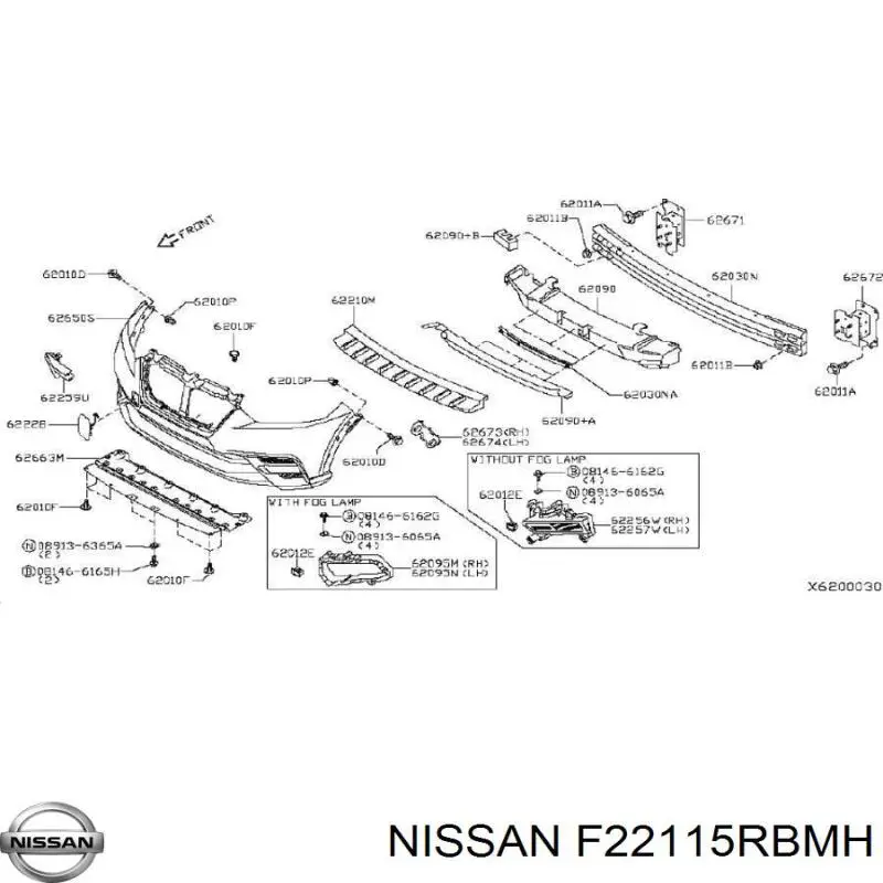  F22115RBMH Nissan