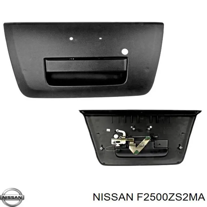 F2500ZS2MA Nissan супорт радіатора в зборі/монтажна панель кріплення фар