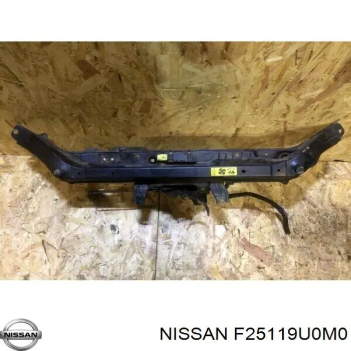Супорт радіатора верхній/монтажна панель кріплення фар Nissan Note (E11) (Нісан Ноут)