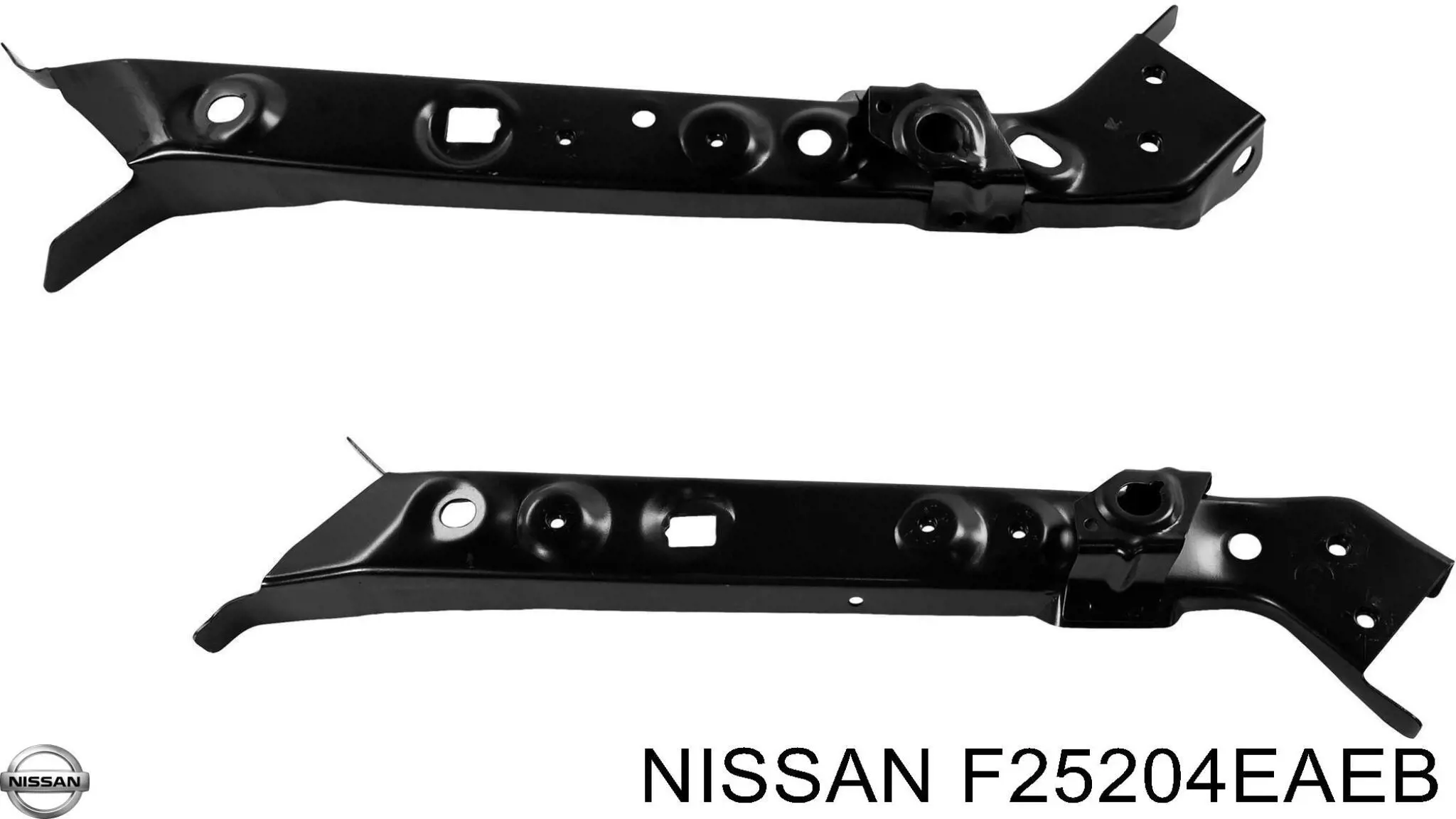 Супорт радіатора верхній/монтажна панель кріплення фар Nissan Qashqai 2 (J11) (Нісан Кашкай)