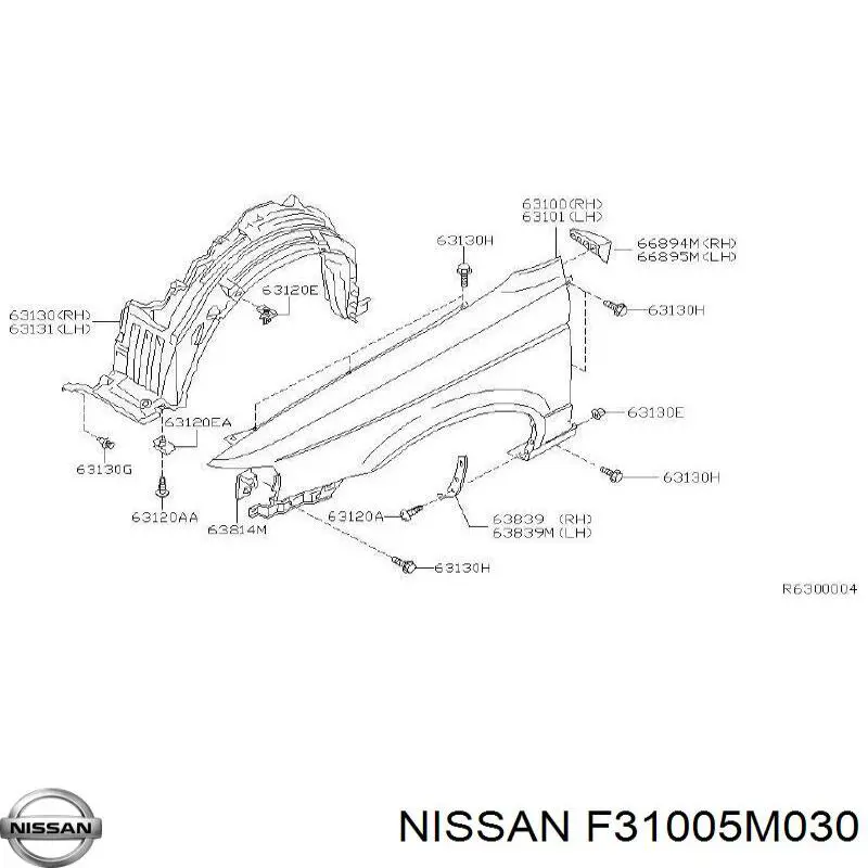 F31005M030 Nissan/Infiniti