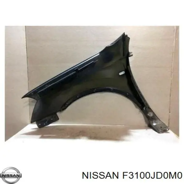 Крило переднє праве на Nissan Qashqai +2 