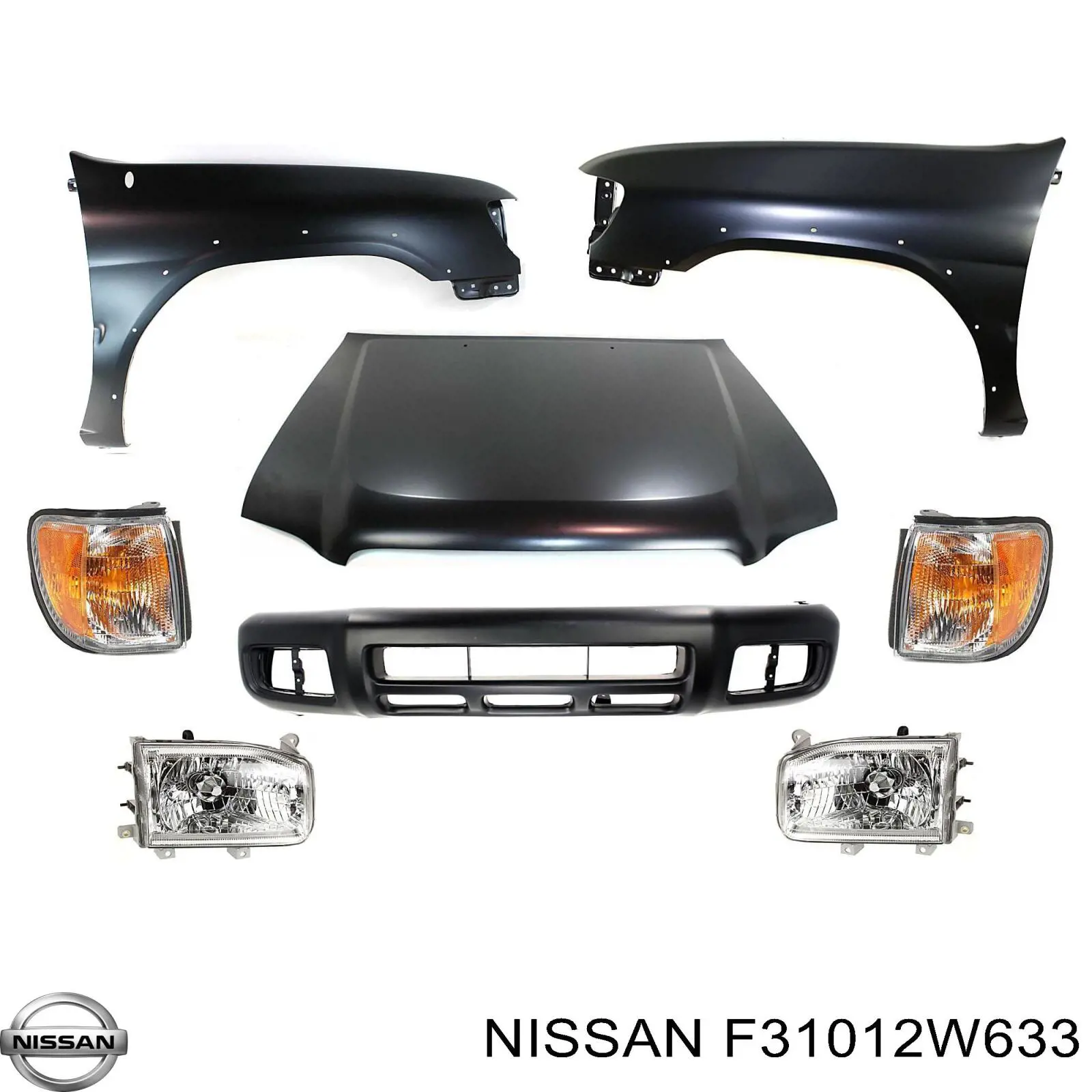 Купити F31012W633 Nissan/Infiniti Крило переднє ліве
