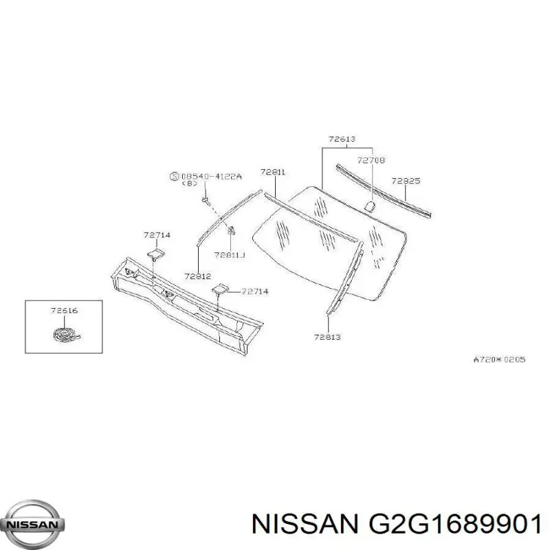 G2G1689901 Nissan/Infiniti 