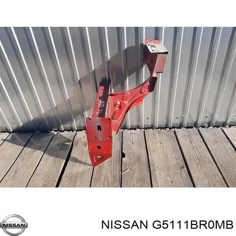 Лонжерон рами передній лівий Nissan/Infiniti G5111BR0MB ціна, від 63.33 USD