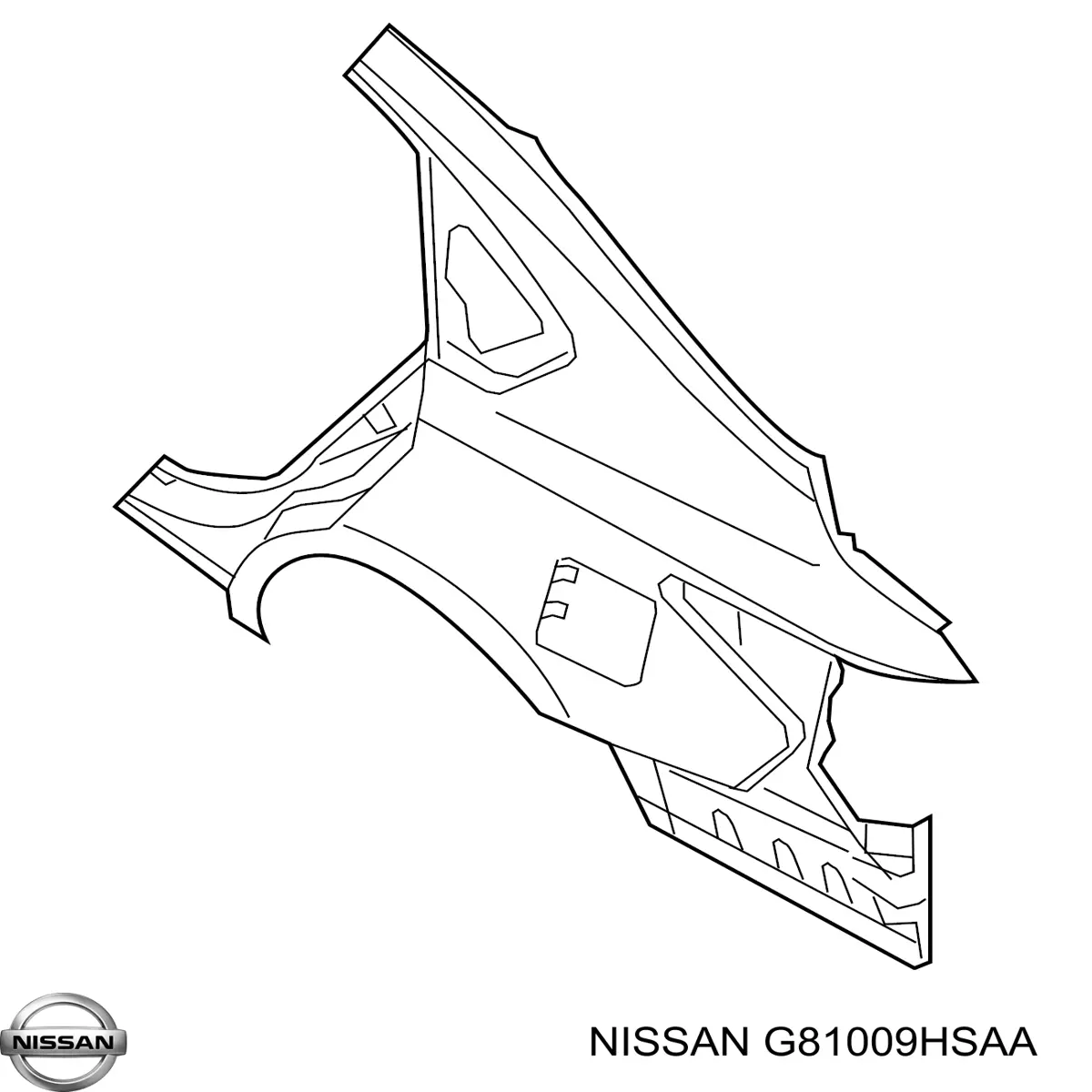  G81009HSAA Nissan