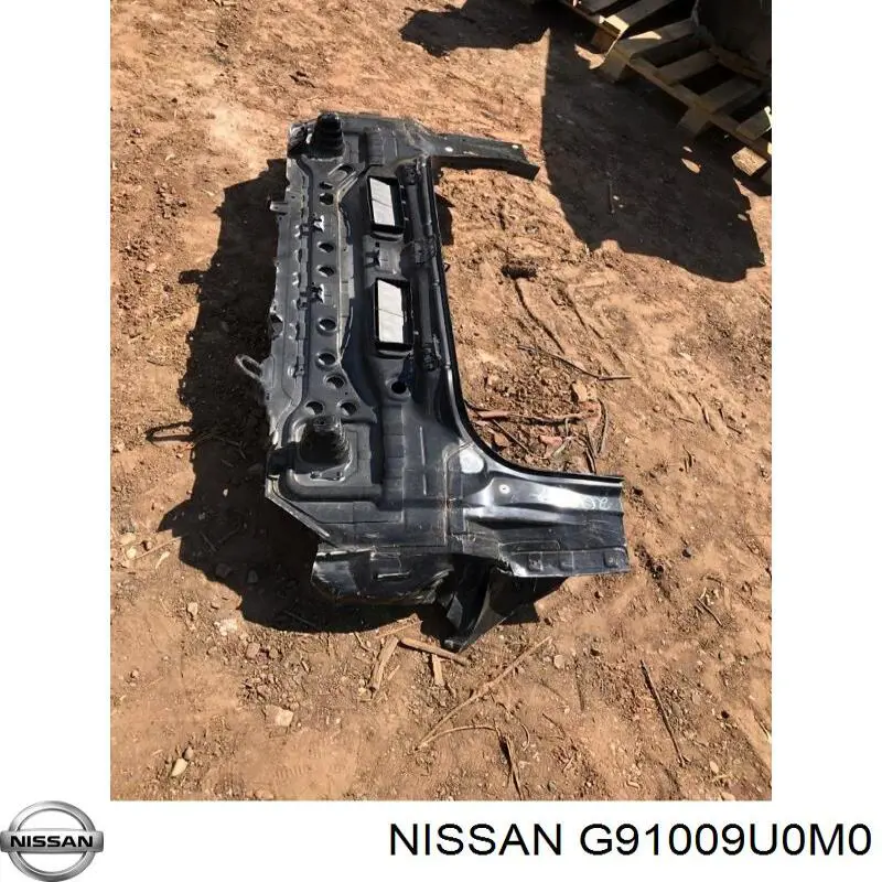 Панель задня, багажного відсіку G91009U0M0 Nissan/Infiniti