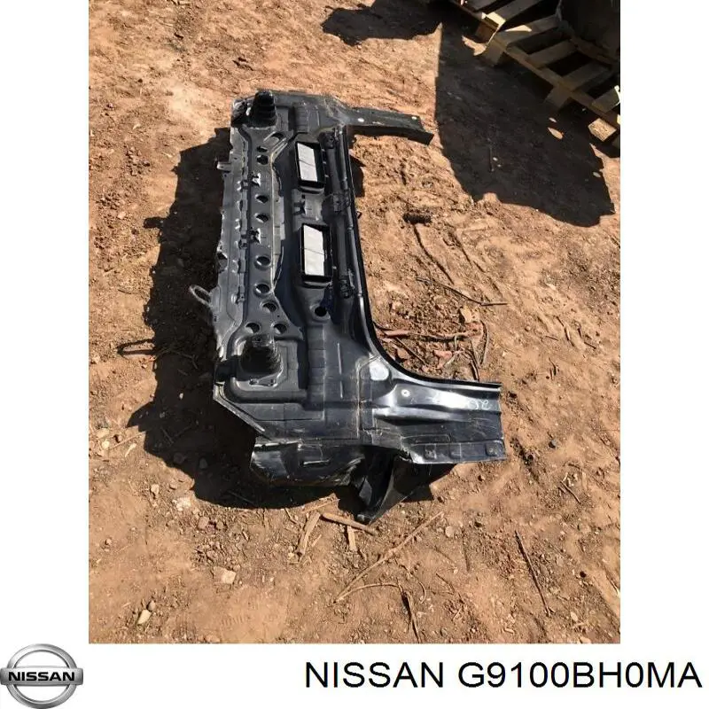 G9100BH0MA Nissan панель задня, багажного відсіку