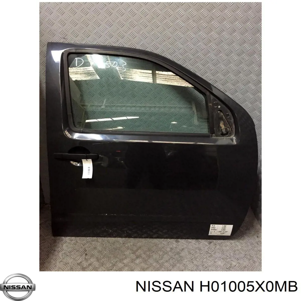 Двері передні, праві Nissan/Infiniti H01005X0MB ціна, від 98.43 USD