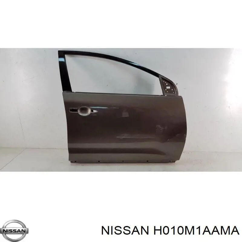 H010M1AAAA Nissan двері передні, праві