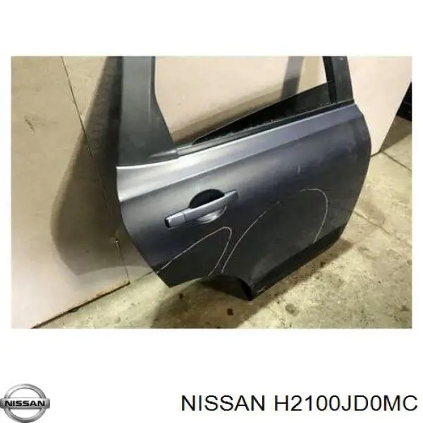 Купити H2100JD0MC Nissan/Infiniti Двері задні, праві