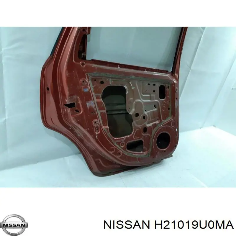 H21019U0MA Nissan двері задні, ліві