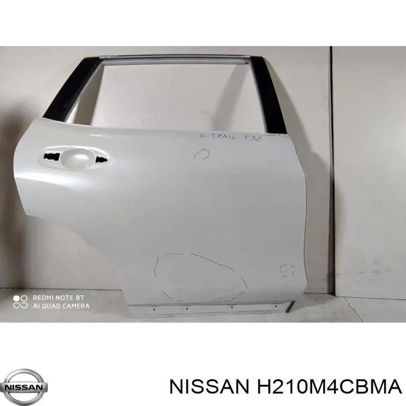 H210M4CBMA Nissan/Infiniti Двері пасажирські задні праві
