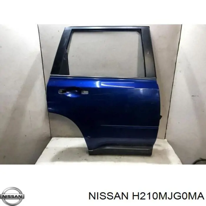 Двері задні, праві Nissan X-Trail (T31) (Нісан Ікстрейл)