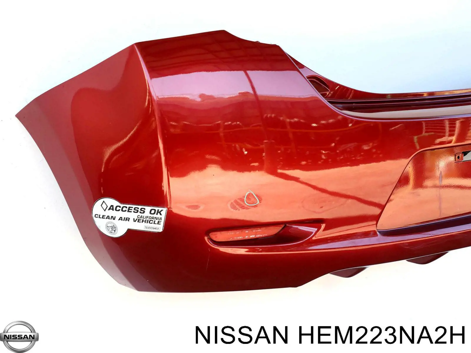 HEM223NA2H Nissan/Infiniti Буфер (бампер) задній