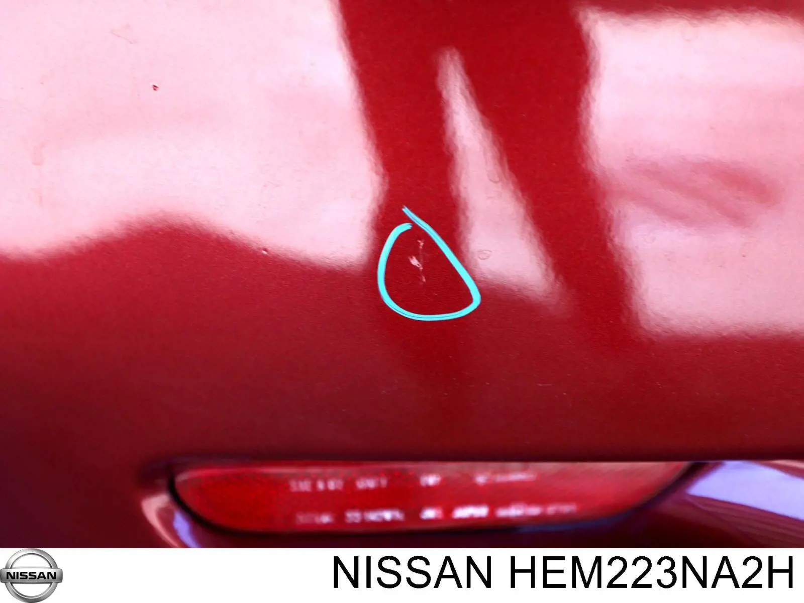 Кожух бампера заднього Nissan/Infiniti HEM223NA2H ціна, від 165.07 USD
