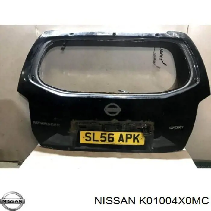 П'яті двері Nissan/Infiniti K01004X0MC ціна, від 121.05 USD