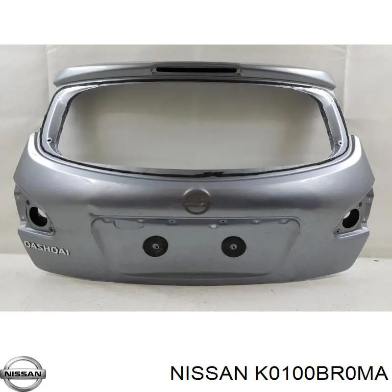 K0100JD1MC Nissan двері задні, багажні (3-і/(5-і) (ляда))