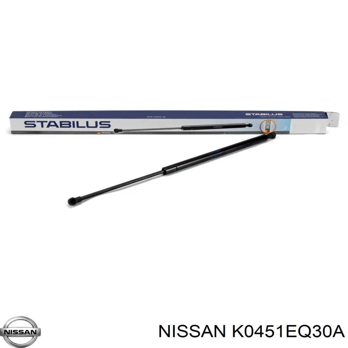 Амортизатор двері задньої Nissan/Infiniti K0451EQ30A ціна, від 6.43 USD