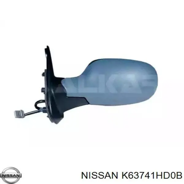 Купити K63741HD0B Nissan/Infiniti Накладка/кришка дзеркала заднього виду, ліва