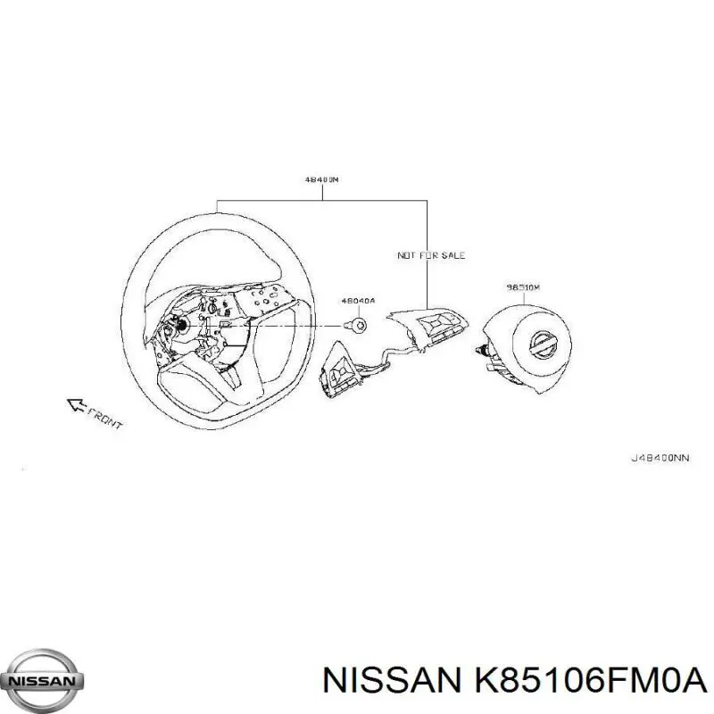  K85106FM0A Nissan