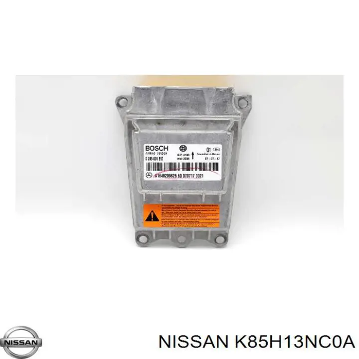 Купити K85H13NC0A Nissan/Infiniti Подушка безпеки AIRBAG спинки сидіння, лівого